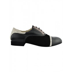 Tangolera style Teo Black Tourtle (105 Nero Tortora) XL WIDE
