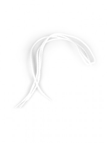 Sznurówki krótkie BIAŁE do butów do stepu irlandzkiego