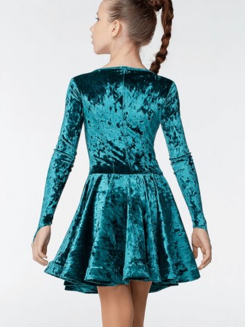 Alona crushed velvet tournament dress Dance me