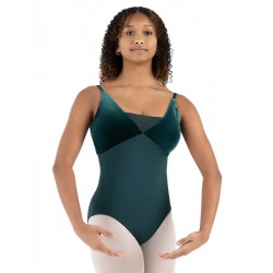 Body z welurem Pine Velvet Forest 12230W Capezio