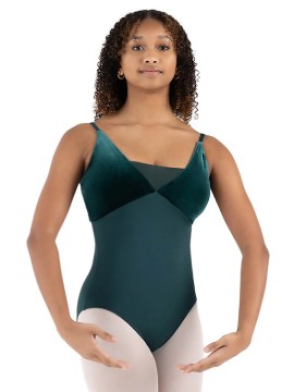 Body z welurem Pine Velvet Forest 12230W Capezio