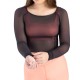 Sunset Nostalgia Dusk Longsleeve Mesh Top 12247W Capezio