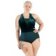 Body Velvet Forest Fir Leotard 12232W Capezio