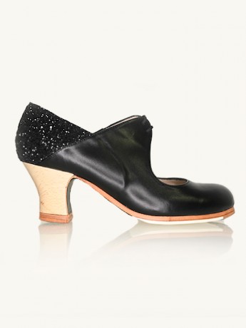 Flamenco shoes M69 Arty Box Negro Glitter Negro Begoña Cervera