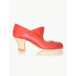 Flamenco shoes M69 Arty Box Rojo Ante Rojo 6 cm Begoña Cervera