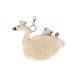 Fluffy Swan Purse Keyring