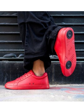 Fuego Low-Top Red Sneakers