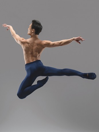 Trykoty z dziurką pod stopą Martin MF mikrofibra Ballet Rosa