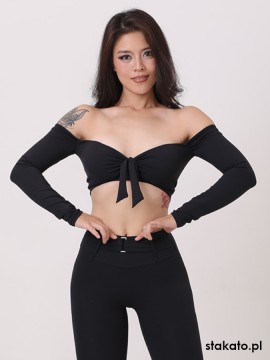Top taneczny odkryte ramiona Salvador Black LaFitwear