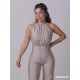 Havana Beige dance tank jumpsuite LaFitwear