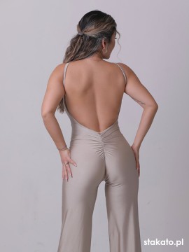 Havana Beige camisole dance jumpsuite LaFitwear