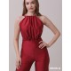 Havana Crimson Red camisole dance jumpsuite LaFitwear