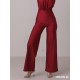 Havana Crimson Red camisole dance jumpsuite LaFitwear