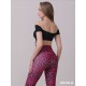 Kombinezon taneczny krótki rękaw Bayamo Pink Leo LaFitwear