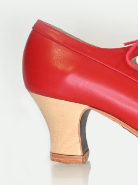 Buty do flamenco M37 Candor Box Rojo 6 cm Begoña Cervera