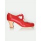 Buty do flamenco M37 Candor Box Rojo 6 cm Begoña Cervera