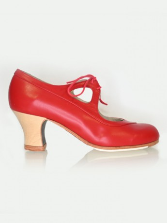Buty do flamenco M37 Candor Box Rojo 6 cm Begoña Cervera