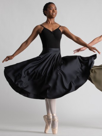 Alix Standard Matte Lycra long skirt Ballet Rosa