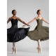 Alix Standard Matte Lycra long skirt Ballet Rosa