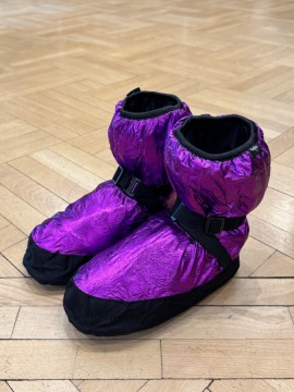 METALLIC PURPLE Warm Up Boots Grishko