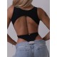 Boho Black dance bodysuit LaFitwear