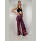 Spodnie z szerokimi nogawkami Campana Peach LaFitwear
