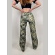 Spodnie z szerokimi nogawkami Campana Peach LaFitwear