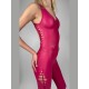 Kombinezon taneczny na ramiączkach La Plata Pink LaFitwear