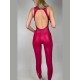 Kombinezon taneczny na ramiączkach La Plata Pink LaFitwear