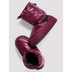 Buty ocieplające Warm Up Booties Metallic Burgundy - ocieplacze Bloch