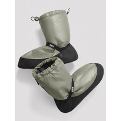  Metallic Warm Up Booties Olive Bloch