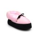 Mini Glam WarmUp Bootie Metallic Light Pink MLK Capezio