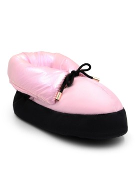 Mini Glam WarmUp Bootie Metallic Light Pink MLK Capezio