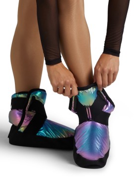 Buty ocieplające Glam WarmUp Metallic Rainbow MRW Bootie Capezio