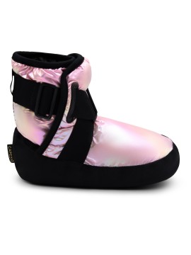 Buty ocieplające Glam WarmUp Bootie Metallic Light Pink MLK Capezio
