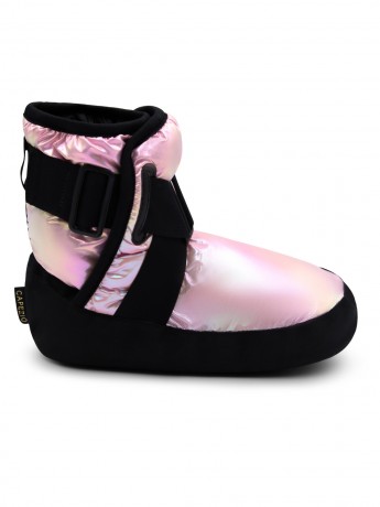 Buty ocieplające Glam WarmUp Bootie Metallic Light Pink MLK Capezio