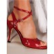 Tangolera style DIANA (A31C) Rosso Vernice Soft T7