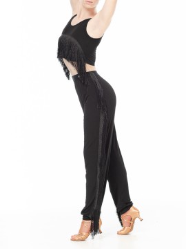 Trousers with fringe Lucia DanceMe 