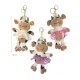 Dancing Cow Keychain