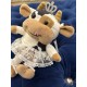 Dancing Cow Keychain