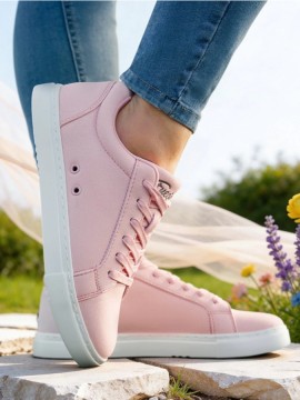 Sneakery Fuego Low-Top PINK