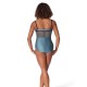 Enchanted Contrast Harmony Short Sleeve Leotard F12611W Capezio