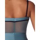 Enchanted Contrast Harmony Short Sleeve Leotard F12611W Capezio