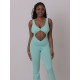 Ceylon Mint tank dance jumpsuite LaFitwear
