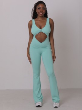 Ceylon Mint tank dance jumpsuite LaFitwear