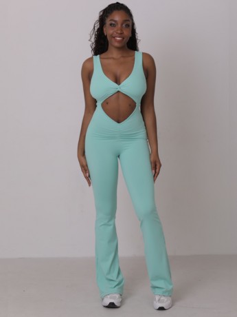 Ceylon Mint tank dance jumpsuite LaFitwear