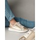 Portdance Groovies DUBAI Gold Leather / White Sole sneakers