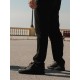 Sneakery Portdance Groovies BERLIN Black Leather / Black Sole
