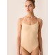 Underwear body with transparent straps