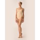 Underwear body with transparent straps